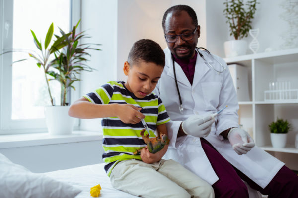 Request an appointment for a pediatric checkup