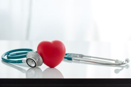 stethoscope with a heart