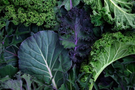 green leafy vegetables 