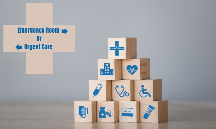 image of blocks with different medical icons