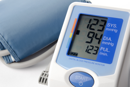 Blood pressure testing device

